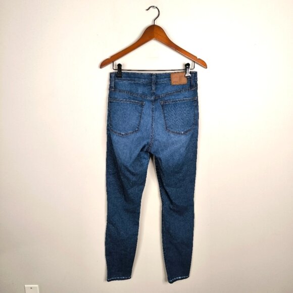 J. Crew Lookout High Rise Skinny Retro 80s Distressed Boho Patchwork Jeans 28T - Picture 3 of 12